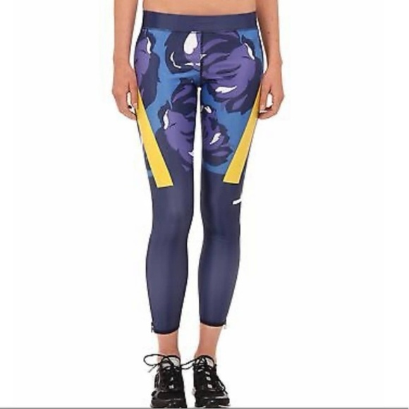 Women’s Adidas by Stella McCartney Multicolor Techfit Tights Size Large - Picture 4 of 10